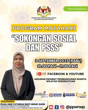 Program Matahari: Sokongan Sosial Dan PSSS